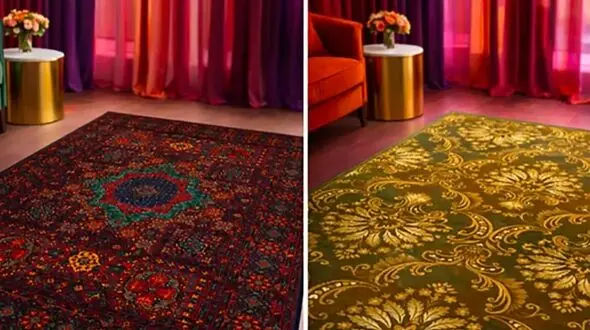 فرش پذیرایی کلاسیک؛ بهترین ایده ها برای دکوراسیون اصیل + 15 نمونه