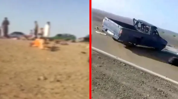 فیلم تلخ از صحنه مرگ مردان افغان در مرز ایران