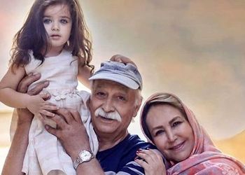 عکس آخرین جشن تولد  هانا پاک نیت زیباترین دختر ایران قبل مهاجرت به انگلیس .../ دلتنگی محمود پاک نیت به نوه اش .. / از تزئین زیبای کیک با تم میکی موس تا ...