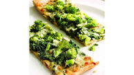 طرز تهیه پیتزای سبز  با ذائقه شما+جدول ارزش غذایی