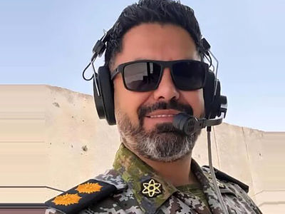 شهادت محمد علیزاده بعد از سرنگون کردن هواپیمای اسرائیل بر فراز فردوی قم ! + عکس / روحش شاد