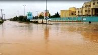 سیل و وضعیت اضطراری در استان یزد / وضعیت ترافیکی و آسیب های سیل به استان کویری ایران + عکس هوایی و فیلم 