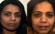 Two sisters turned gangsters who ran multi-million pound drugs ring from their 'Beauty Booth' business are jailed alongside 15 others