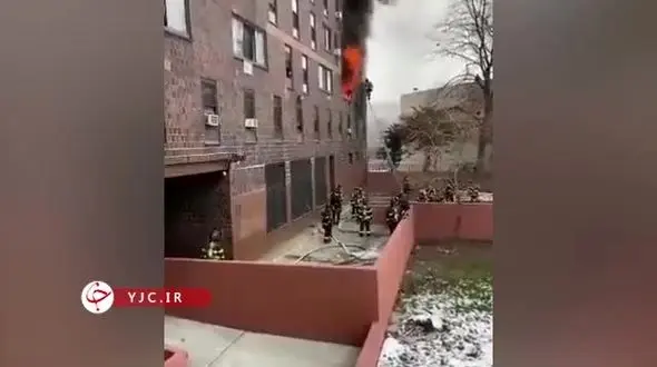 فیلم آتش سوزی بزرگ در نیویورک 