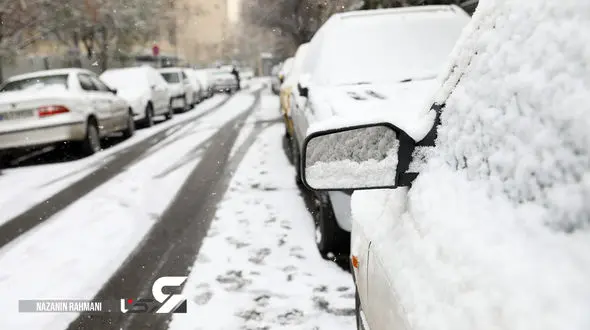 یخبندان معابر تهران از چهارشنبه