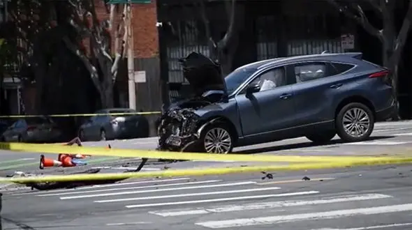 5 کشته و مجروح در تصادف خودروی سرقتی در سانفرانسیسکو + فیلم