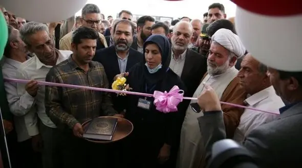 بهره برداری از بیمارستان و مجتمع ورزشی در ورزنه