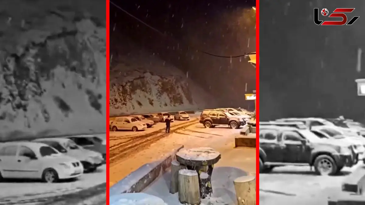 فیلم مناظر زمستانی آشکده کندوان