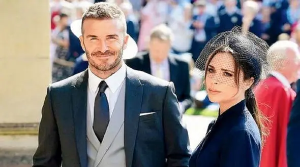 استایل دیوید بکهام و همسرش در فشن شوی هفته ی مد پاریس