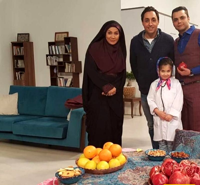 هلیا آهنگری و امیرحسین رستمی