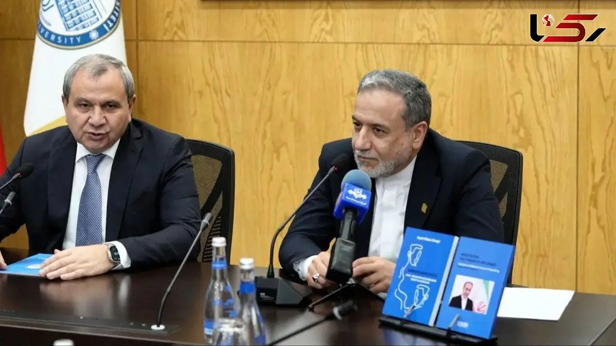 سخنرانی عراقچی در دانشگاه دولتی باکو + تصاویر