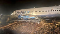 بوئینگ 737 با 78 مسافر از باند فرودگاه خارج شد + تعداد دقیق مصدومان