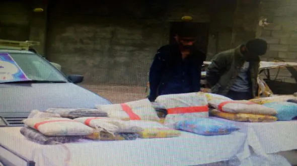 پاتک مسلحانه پلیس به سوداگران مرگ و کشف 295 کیلوگرم تریاک +عکس