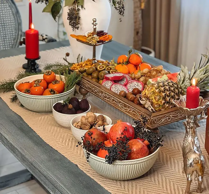 تزیین سفره شب یلدا لاکچری عروس