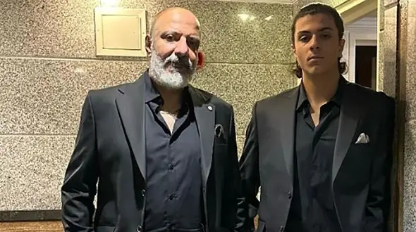 پیام شادباش و دلنوشته احساسی امیر جعفری برای تبریک تولد پسرش آیین/ روز به روز بیشتر شبیه باباش میشه+عکس