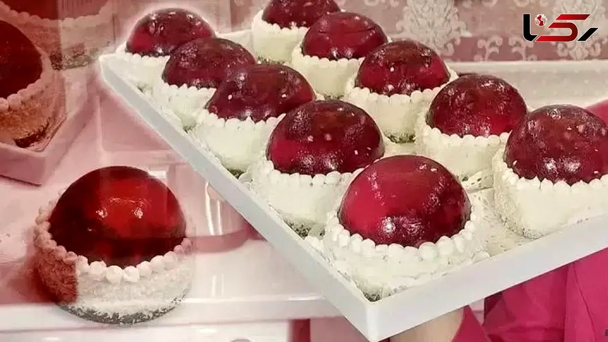 طرز تهیه چیز کیک انار مجلسی برای شب یلدا + فیلم آموزش مرحله‌ به‌ مرحله