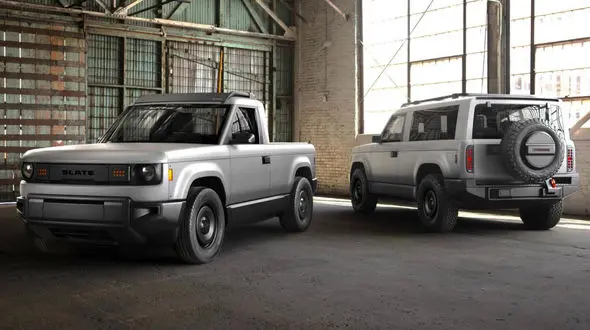 رونمایی از وانت ارزان اسلیت تراک؛ پلاستیکی که شاسی‌بلند می‌شود!