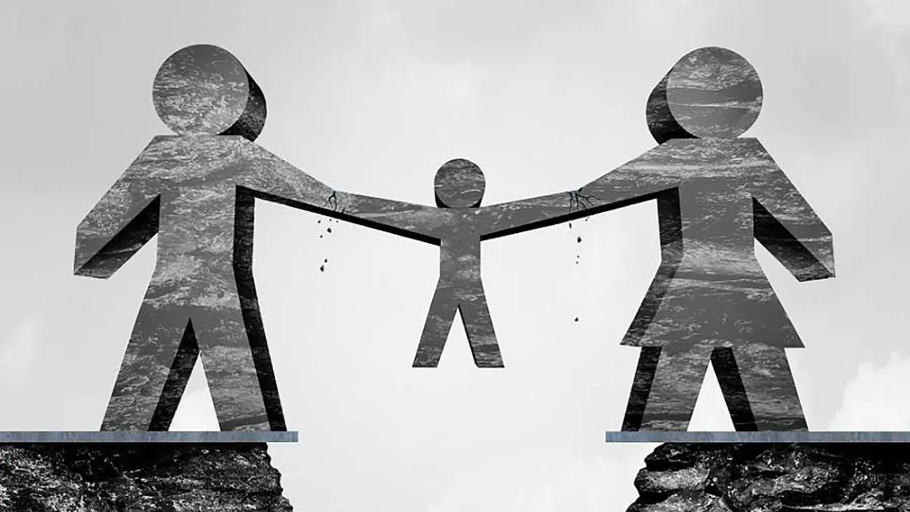 جدال تلخ بر سر کودکی سه‌ساله / پدری که با چشمان اشکبار از گذشته حرف زد