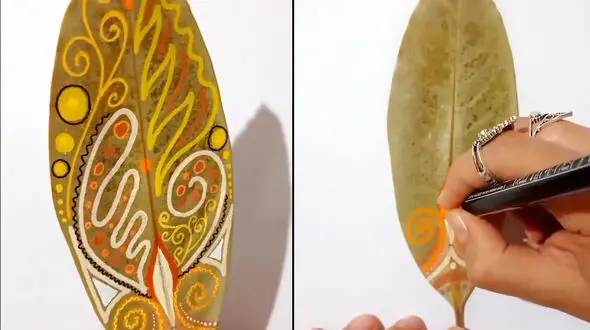 تتو روی برگ + فیلم