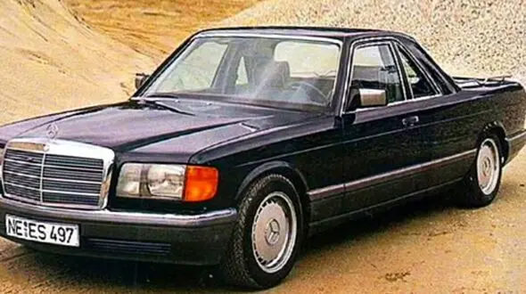 راز تنها مرسدس بنز 560 SEL پیکاپ جهان فاش شد؛ چرا بی‌نظیر است؟