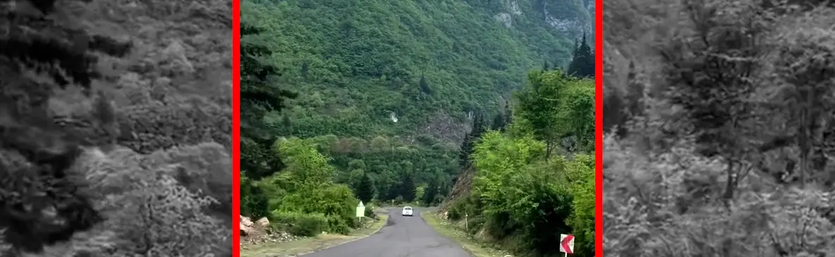 فیلم طبیعت سبز و جادویی جاده اشکورات