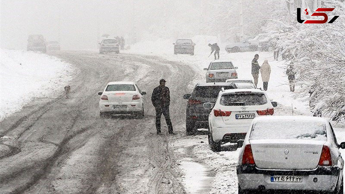  "کولاک برف" برخی جاده‌‌های کشور را در بر گرفت 