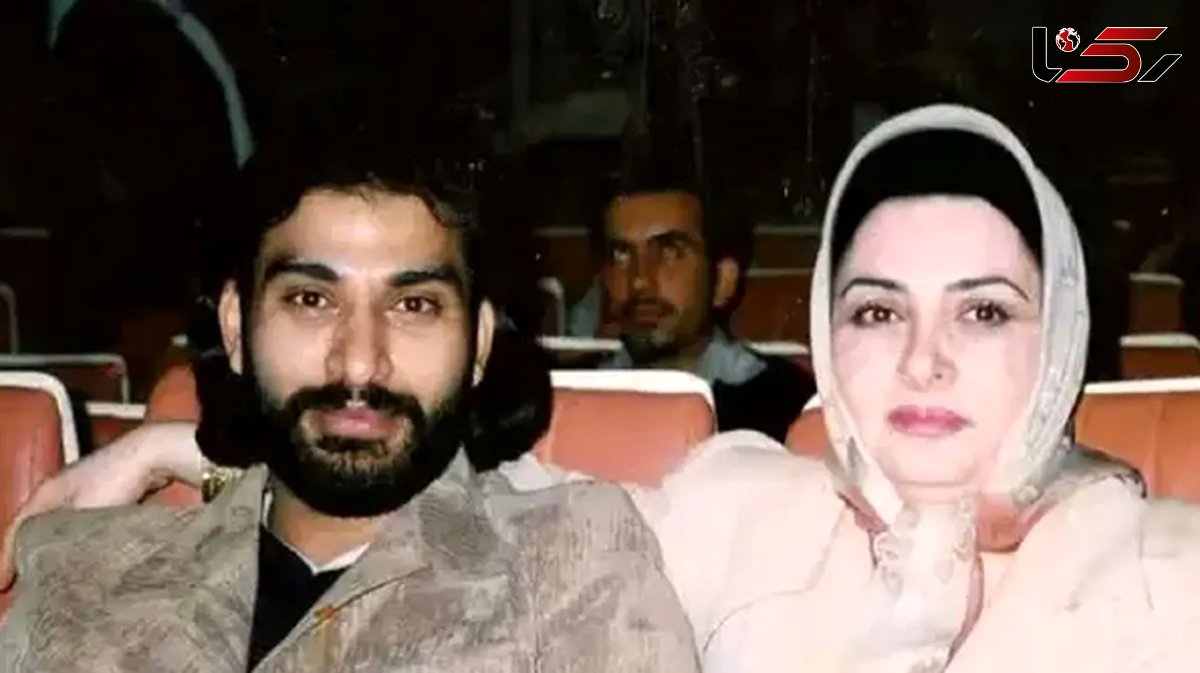 فیلم آواز احساسی / ناصر عبداللهی چشم تو چشم زنش میخونه پیش کلی آدم میگه تقدیم به همسر گلم ... / روحش شاد