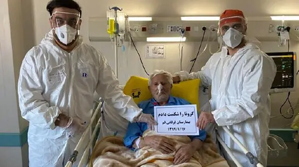 کرونا حریف پیرمرد قمی نشد