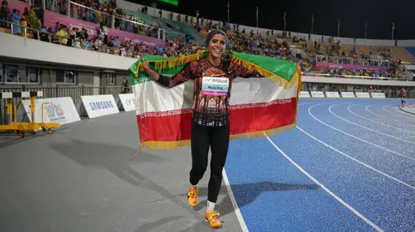 پیام تبریک پزشکیان به ریحانه مبینی