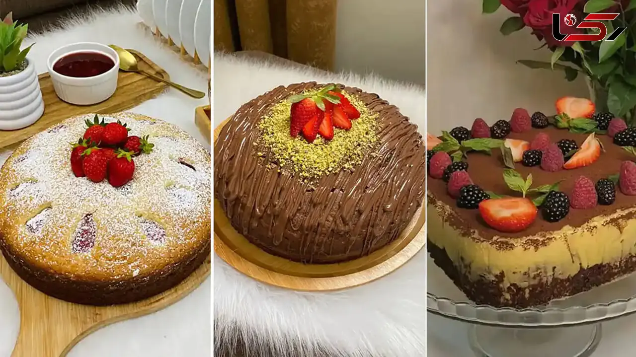 طرز درست کردن کیک خانگی به ساده ترین شکل + فیلم