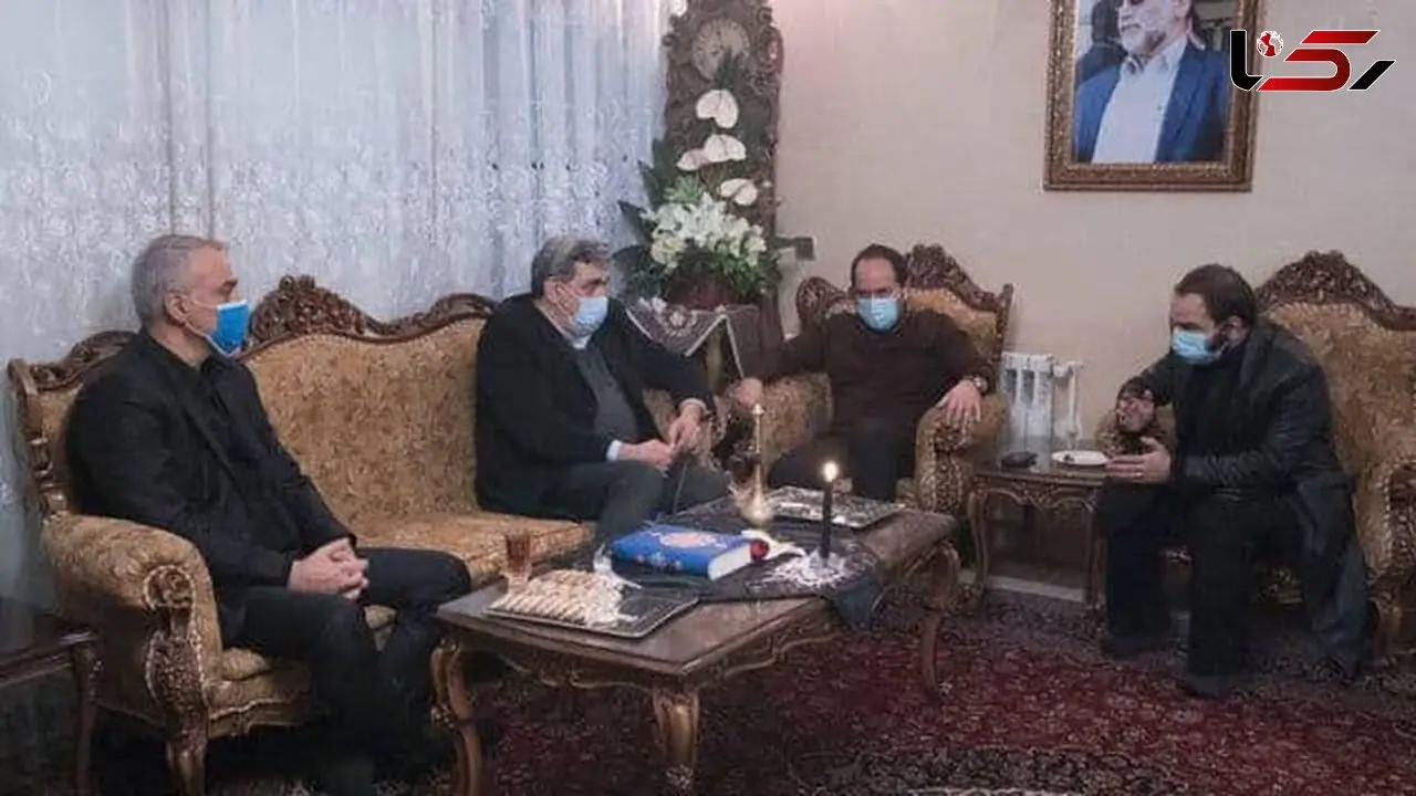 دیدار شهردار تهران با خانواده شهید محسن فخری‌زاده + عکس