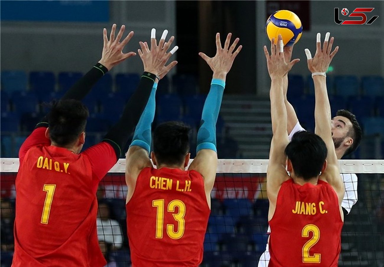 اردوی والیبال چین در ایران 