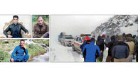 جدال با برف و کولاک برای نجات 3 کولبر گمشده / 20 بی خبری در مرز ترکیه + فیلم