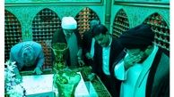 برگزاری آیین غبارروبی آستان مقدس امام موسی مبرقع(ع) همزمان با هفته فرهنگی شیراز در قم