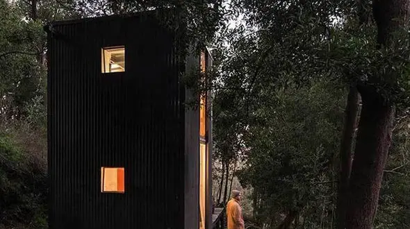 شگفتی در معماری/ ترکیب طبیعت با یک خانه کوچک + عکس ها