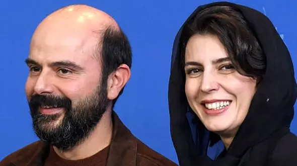 سکانسی عجیب از خوانندگی با آهنگ بیا بازی برای همسر لیلا حاتمی 