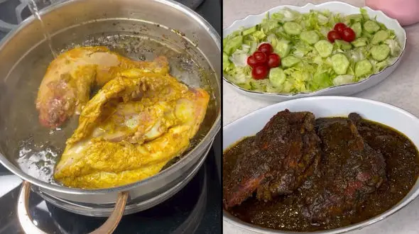 مرغ ترش یک خورش خوشمزه مازندرانی + فیلم