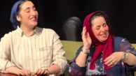 فیلم آواز باشکوه احساسیِ ژاله صامتی و دخترش جلوی چشم تماشاچیان / مادر و دختر خوش صدا همه را مبهوت کردند ...