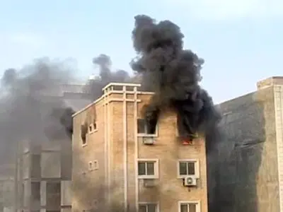 فیلم / دومین آتش‌سوزی در بندرعباس  در 48 ساعت گذشته/ مردم نگران نباشند 