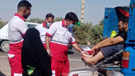 امدادگران و نجاتگران خوزستانی در مسیر عاشقی همقدم با زائرین حسینی هستند