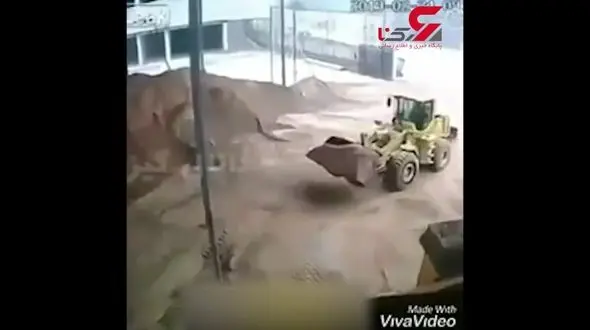 فیلم لحظه زنده به گور شدن خانم مهندس