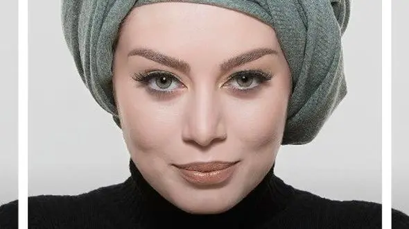 بازیگر پر حاشیه سینما مدل تبلیغاتی لنز های رنگی شد! عکس