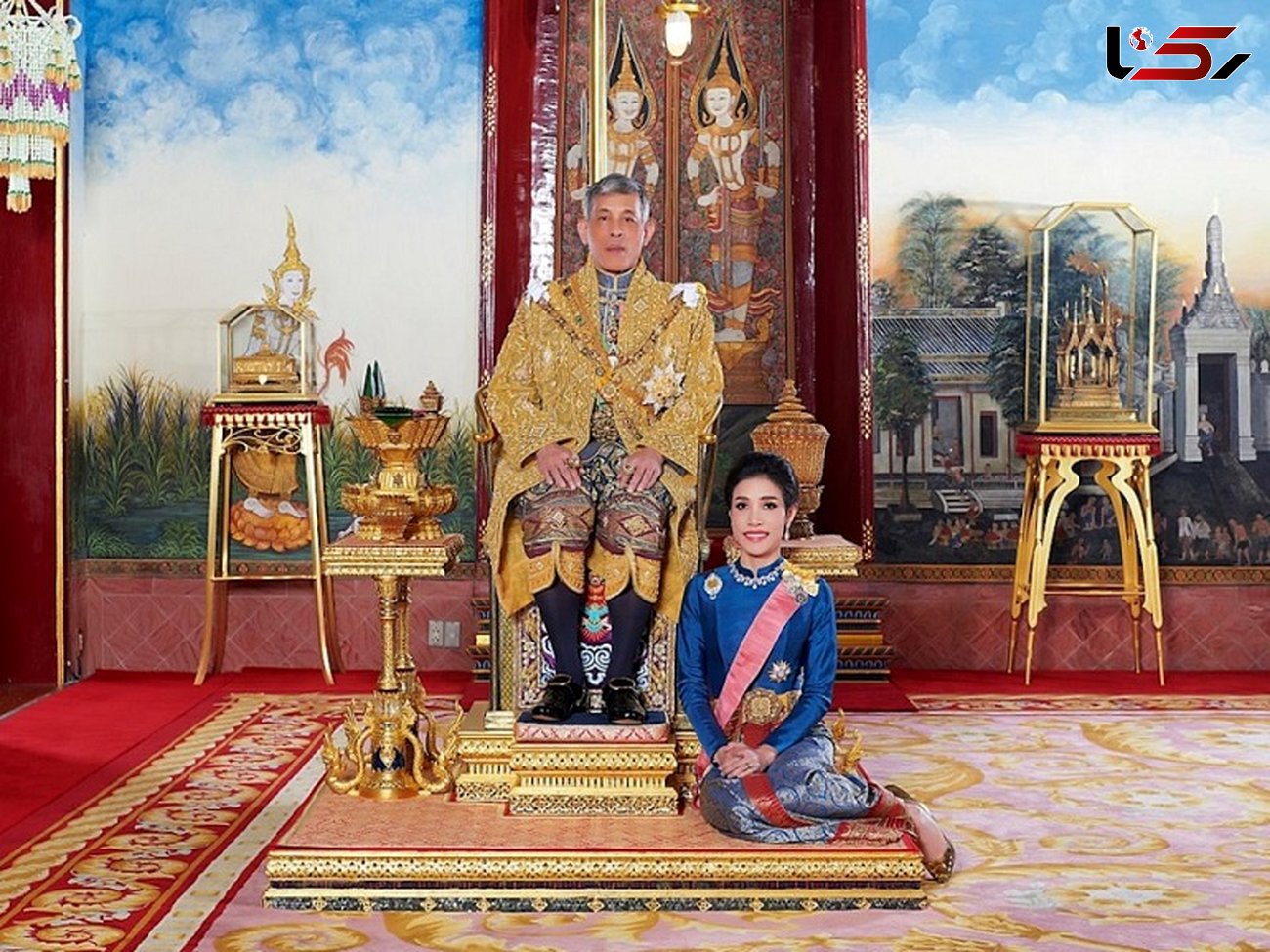 ازدواج مرموز پادشاه تایلند + عکس های دیدنی