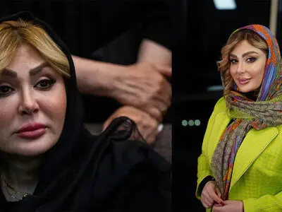 فیلم/ خانم بادیگارد نیوشا ضیعمی در مراسم تشییع اکبر عبدی کیست / ببینید خودش چه می گوید