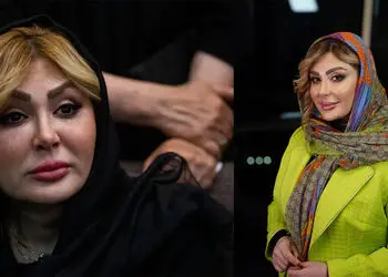 فیلم/ خانم بادیگارد نیوشا ضیعمی در مراسم تشییع اکبر عبدی کیست / ببینید خودش چه می گوید
