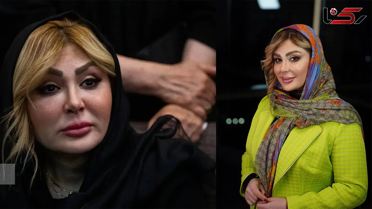 فیلم/ خانم بادیگارد نیوشا ضیعمی در مراسم تشییع اکبر عبدی کیست / ببینید خودش چه می گوید