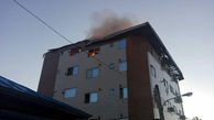 آتش سوزی منزل مسکونی در انزلی +عکس