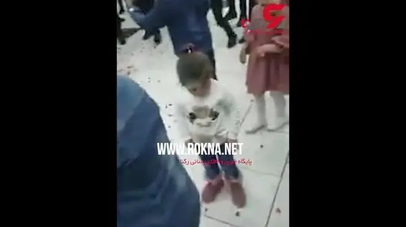 فرار داماد خشمگین بعد از حمله به میهمانان سر کیک عروس!+ فیلم / تفلیس