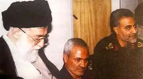 قولی که حاج قاسم در حضور رهبر انقلاب داد / فقط صدایش را در نیاورید + عکس