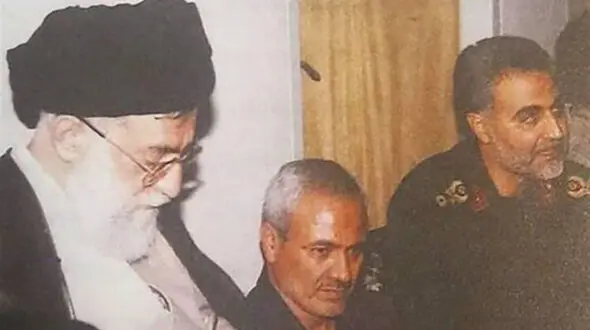 قولی که حاج قاسم در حضور رهبر انقلاب داد / فقط صدایش را در نیاورید + عکس